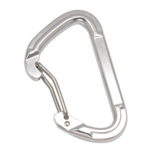 23KN CE Aluminium Felsen Bergsteiger Klettern D Typ Karabiner